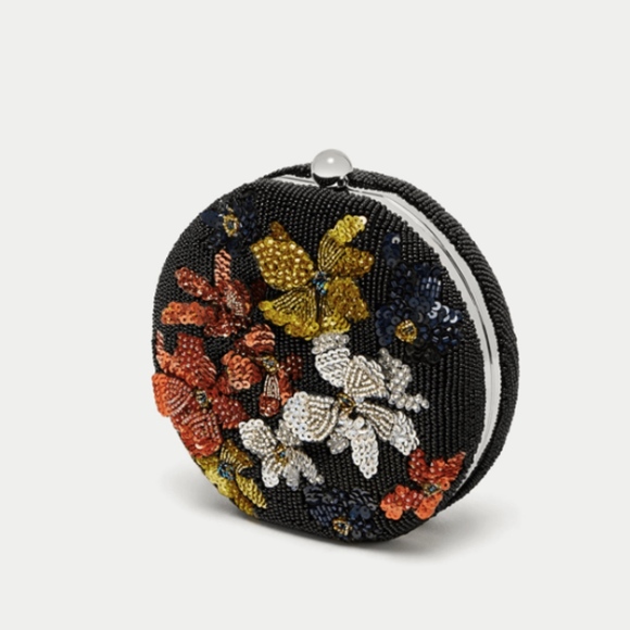 Zara Handbags - Zara Basic Round Beaded Cross body Bags